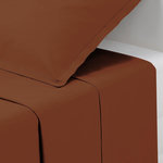 ATMOSPHERA Drap Plat  Intérieur  180x290cm Terracotta