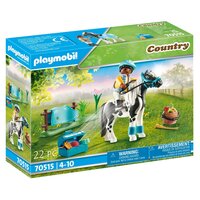 PLAYMOBIL 70511 - Country Voiture et Van pour poney pas cher