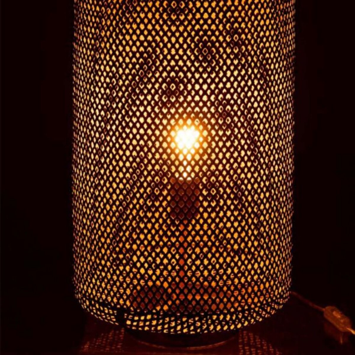 Paris Prix Lampe à Poser Ronde en Métal  Cuidap  60cm Or