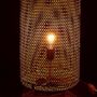 Voir la diapositive 3 : Paris Prix Lampe à Poser Ronde en Métal  Cuidap  60cm Or