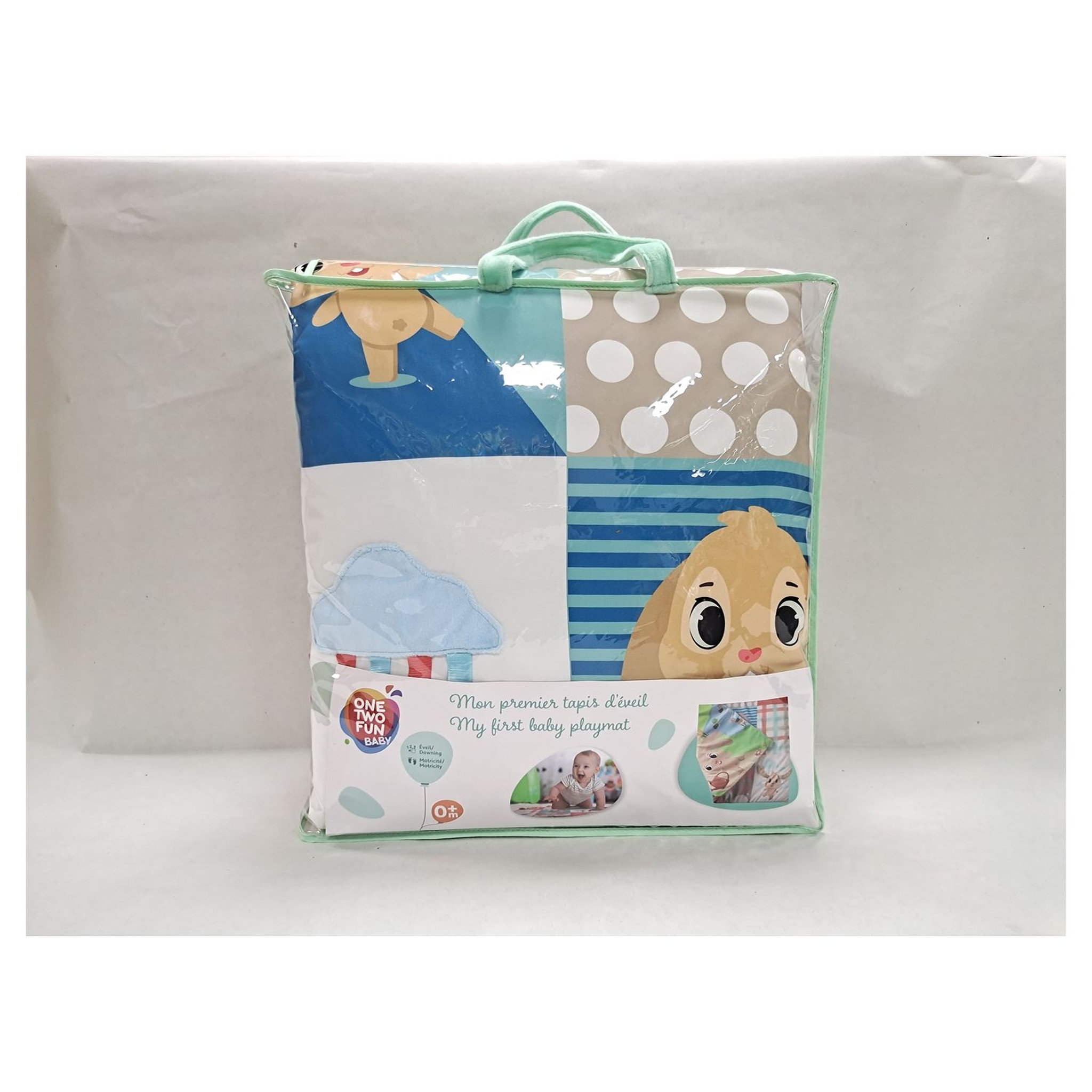 Voir la diapositive 2 : One Two Fun Mon premier tapis de jeu - Patchwork