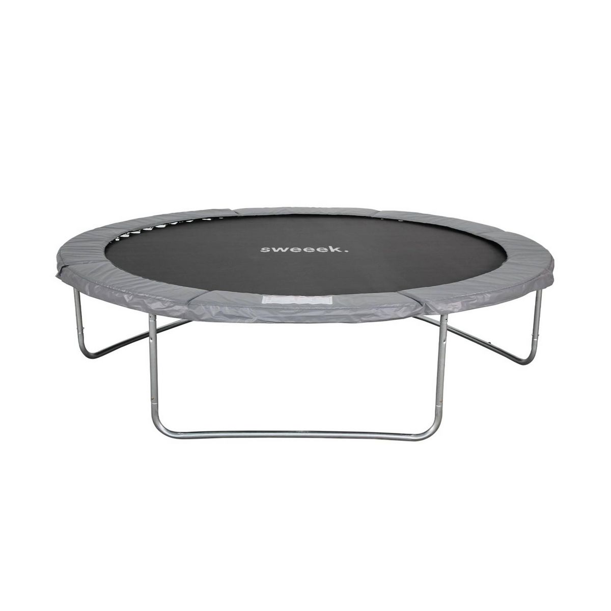 SWEEEK Trampoline rond Ø 305cm avec son filet de protection - Mars - Trampoline de jardin 3m 300 cm | Qualité PRO. | Normes EU.