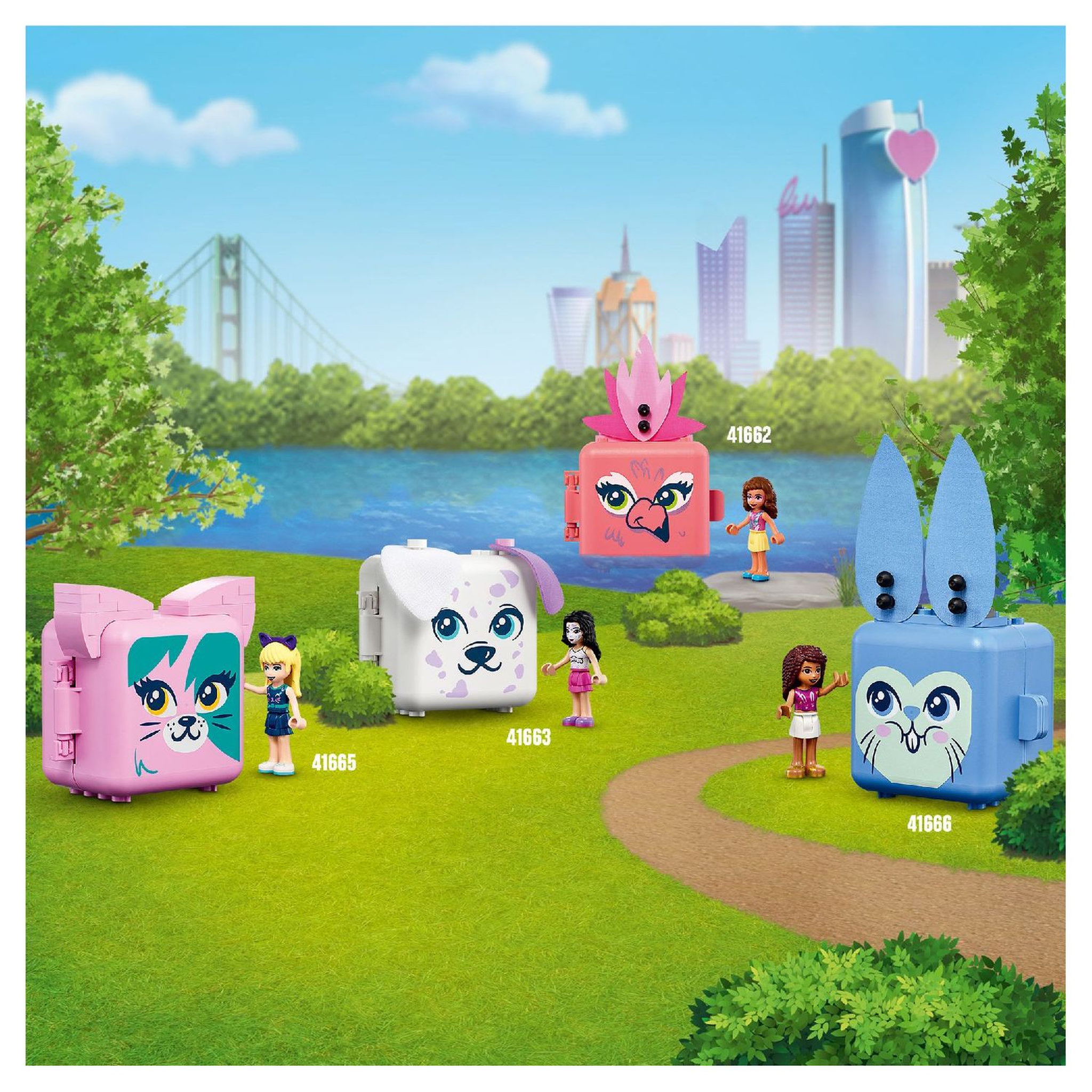Voir la diapositive 5 : LEGO Friends 41664 Le cube carlin de Mia