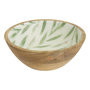 Voir la diapositive 1 : SECRET DE GOURMET Saladier en Bois  Inaya  19cm Vert Olive