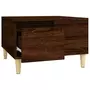 VIDAXL Table basse chene marron 55x55x36,5 cm bois d'ingenierie