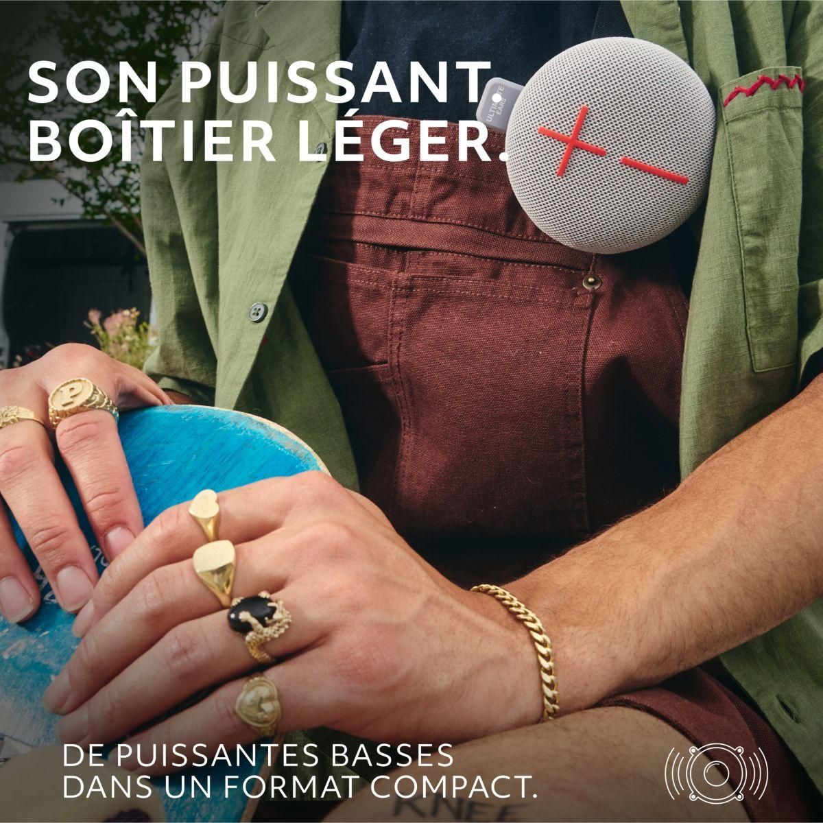 Ultimate ears Enceinte portable MINIROLL Gris