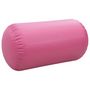 Voir la diapositive 5 : VIDAXL Rouleau gonflable de gymnastique avec pompe 120x90 cm PVC Rose