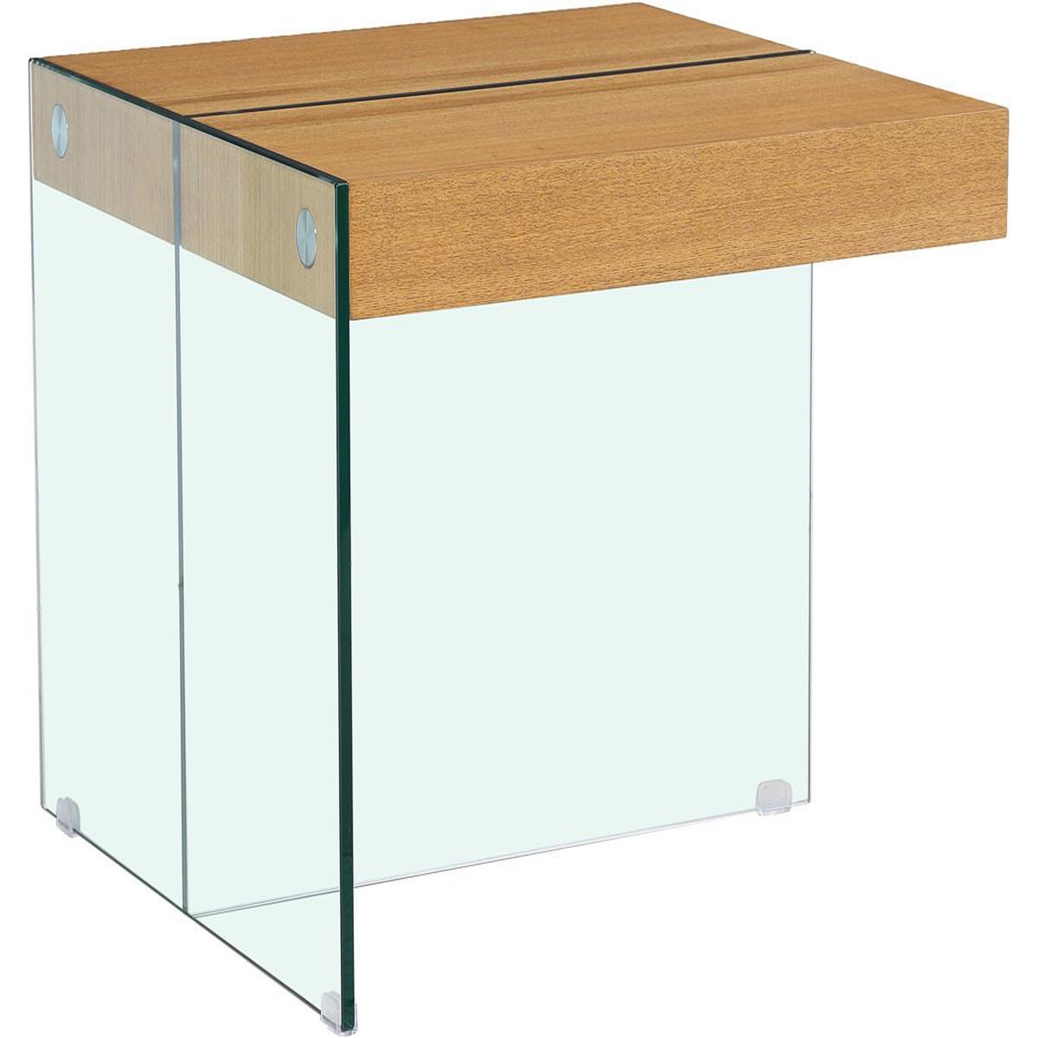 Voir la diapositive 2 : Habitat et Jardin Table basse  Agrigento  - 60 x 60 x 50 cm - Finition chêne