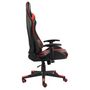 Voir la diapositive 3 : VIDAXL Chaise de jeu pivotante Rouge PVC