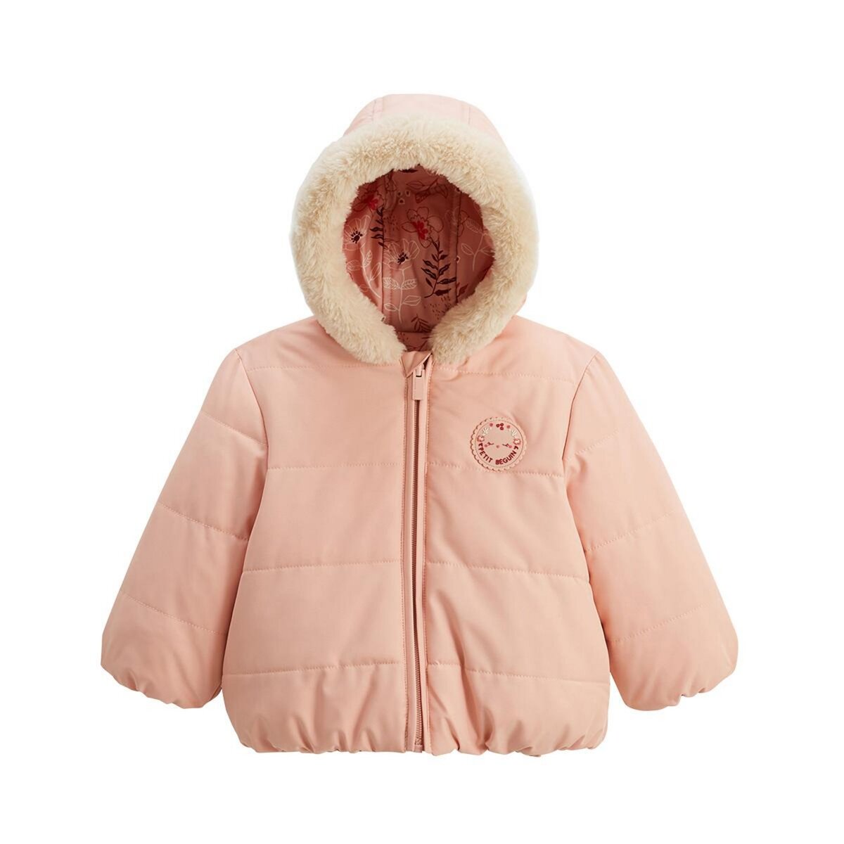 Petit Béguin Doudoune réversible enfant imperméable avec capuche Manouk