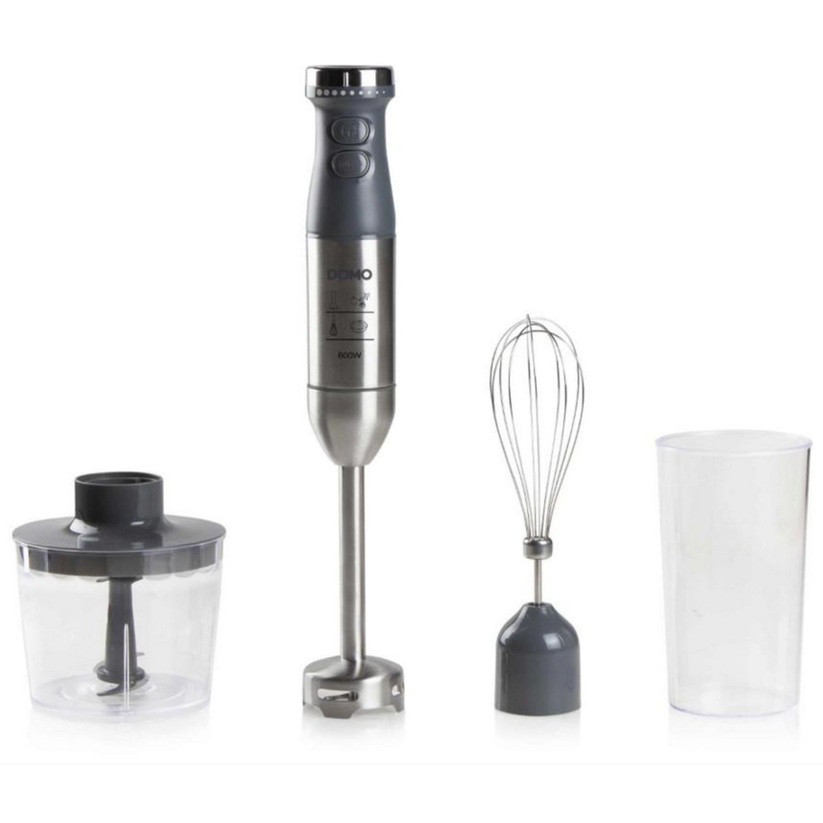 Domo Mixeur plongeant multifonction 600w inox - do9226m