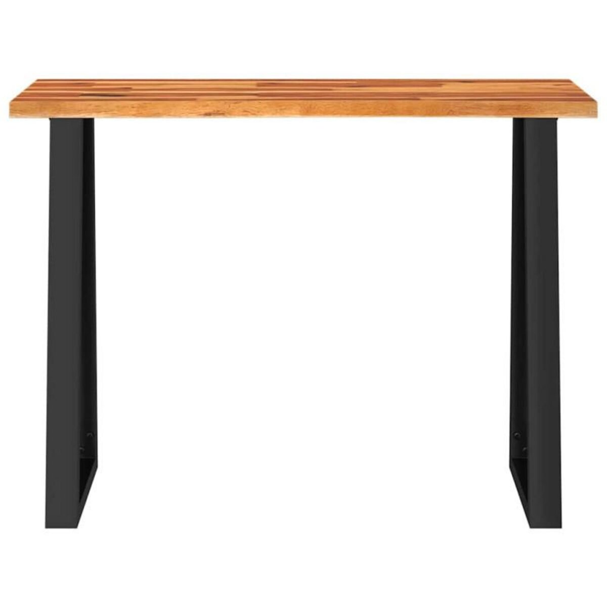 VIDAXL Table console à live edge 110x35x80 cm bois d acacia solide