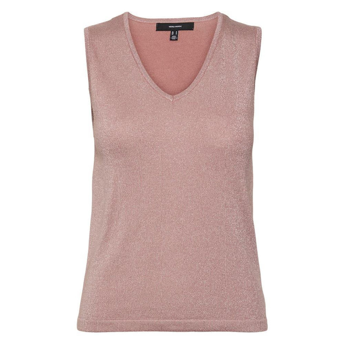 Vero Moda Débardeur Rose/Argenté Femme Vero Moda Mahogany