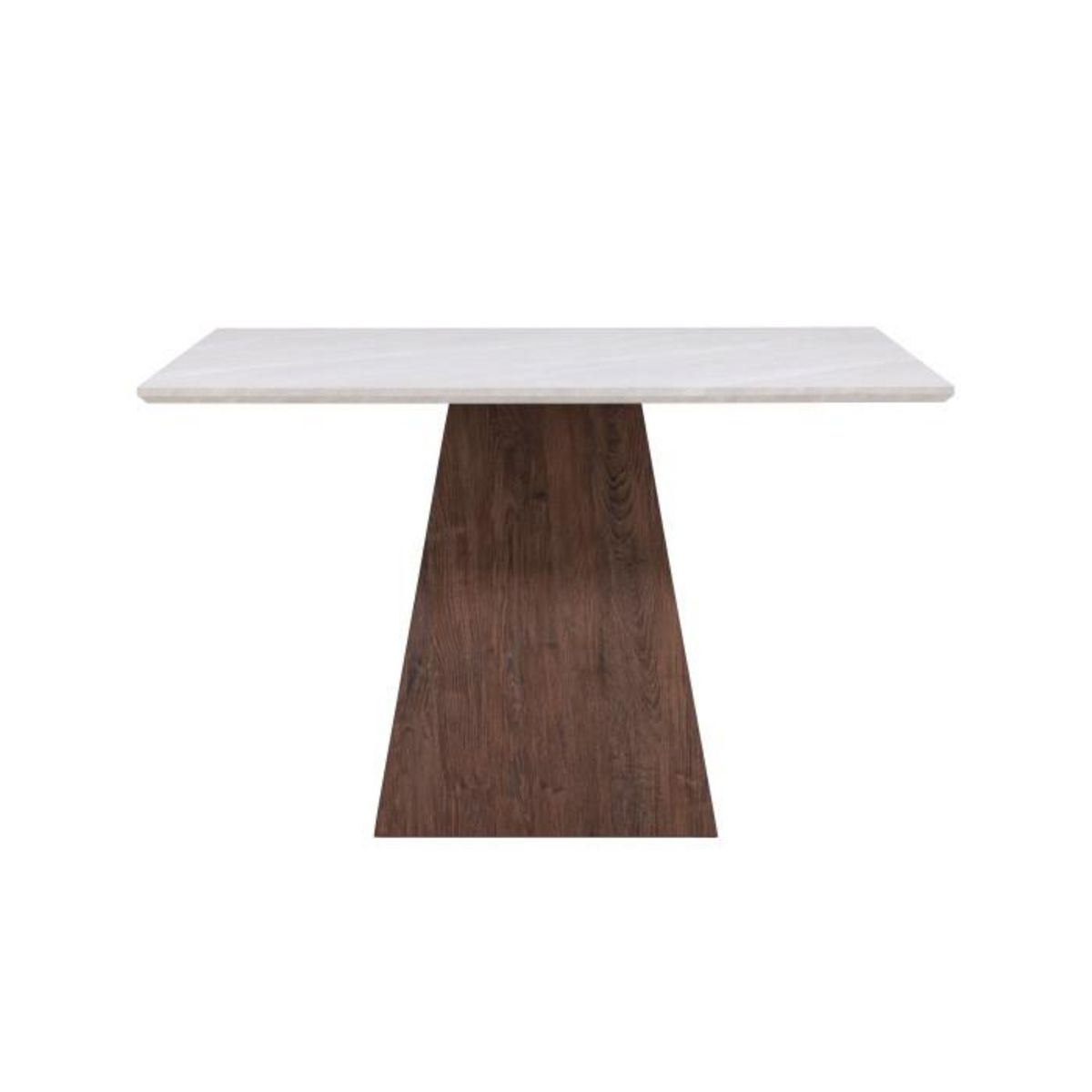 Paris Prix Table de Repas Effet Pierre  Cael  120cm Gris & Moka