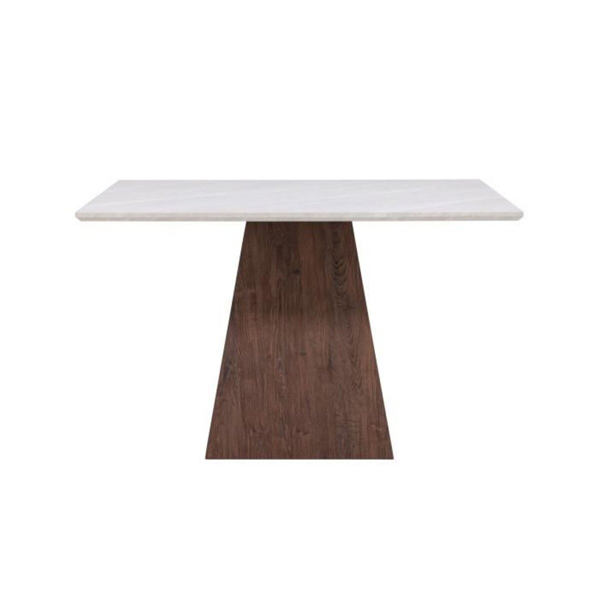 Paris Prix Table de Repas Effet Pierre  Cael  120cm Gris & Moka