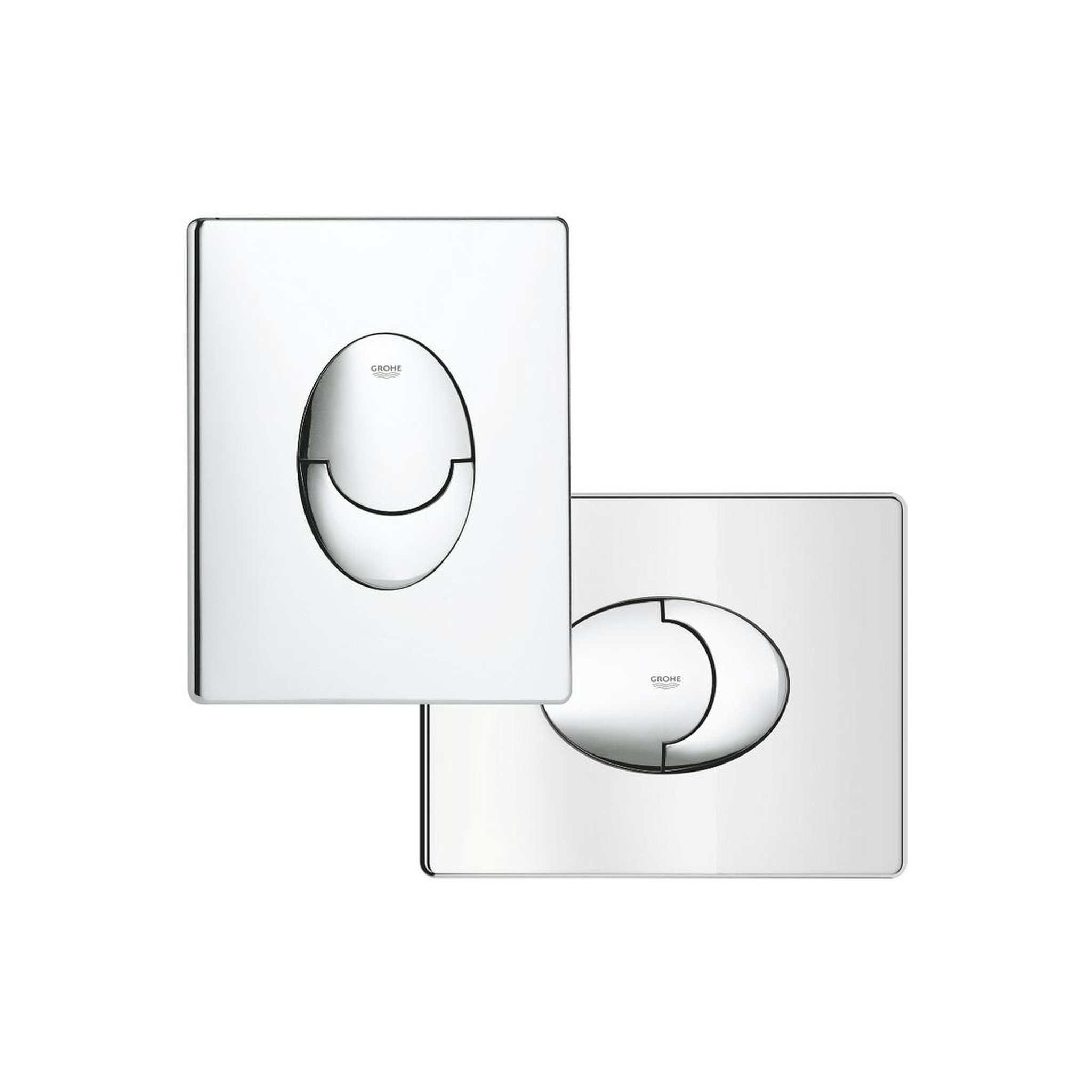 Voir la diapositive 2 : Grohe Plaque de commande pour bati support wc - 38505000