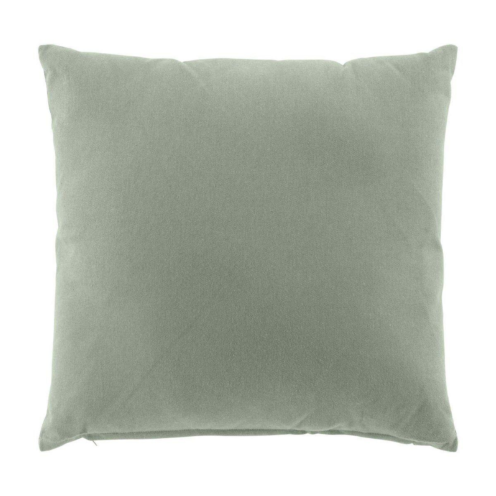 Douceur d'Intérieur Coussin déco  twily  45x45cm sauge