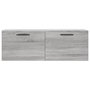 Voir la diapositive 5 : VIDAXL Armoire murale sonoma gris 100x36,5x35 cm bois d'ingenierie