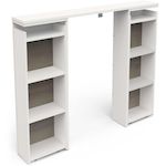 Habitat et Jardin Pont de lit 6 niches   Clyde   - Blanc