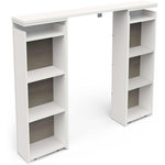 Habitat et Jardin Pont de lit 6 niches   Clyde   - Blanc