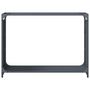 Voir la diapositive 5 : VIDAXL Portant de bois chauffage anthracite 90x28x65 cm