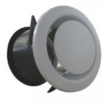 SP Bouche d'extraction pvc S&P, Diam.100/80 mm Ber 100 p