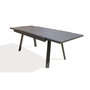 Voir la diapositive 2 : Paris Prix Table de Jardin Extensible  Stockholm  150-225cm Gris Anthracite