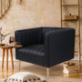 Voir la diapositive 5 : Paris Prix Fauteuil Design  Taylor  84cm Noir