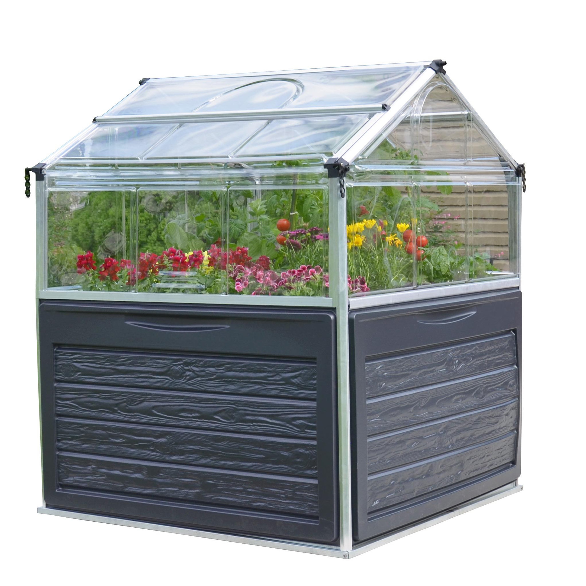 Voir la diapositive 7 : Canopia by PALRAM Mini-serre de jardin - Polycarbonate - 1,4m² - PLANT INN