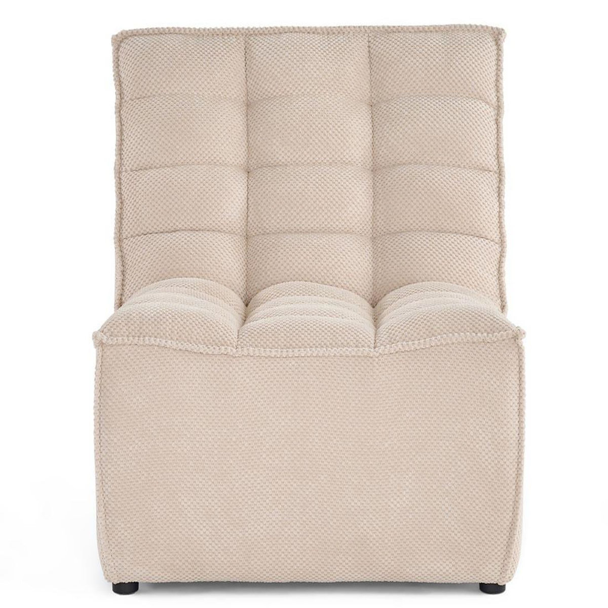 LISA DESIGN Ellie - fauteuil en velours texturé