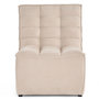 Voir la diapositive 1 : LISA DESIGN Ellie - fauteuil en velours texturé