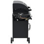 Voir la diapositive 5 : VIDAXL Barbecue a gaz 4+1 zones de cuisson Noir Acier