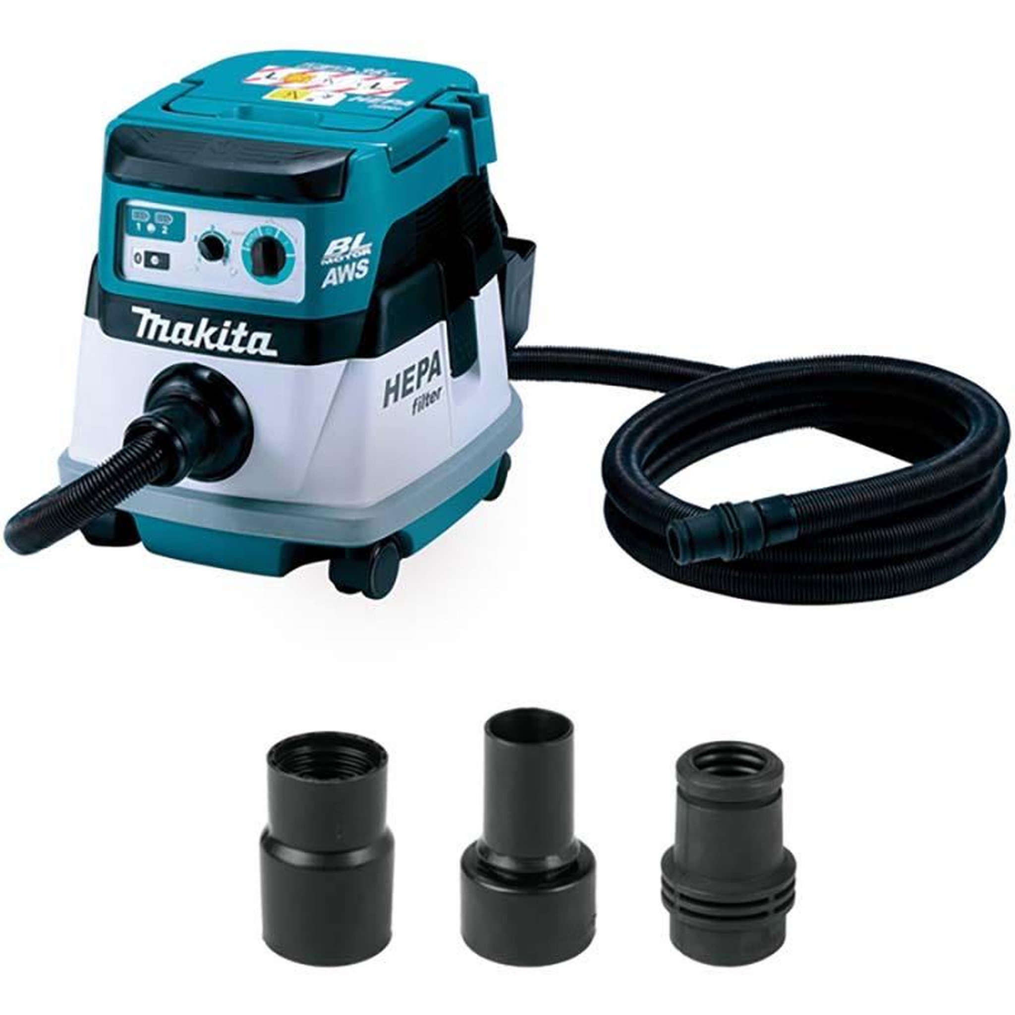 MAKITA Aspirateur 36v sans fil 2 x 18v li-ion (sans batterie ni chargeur)