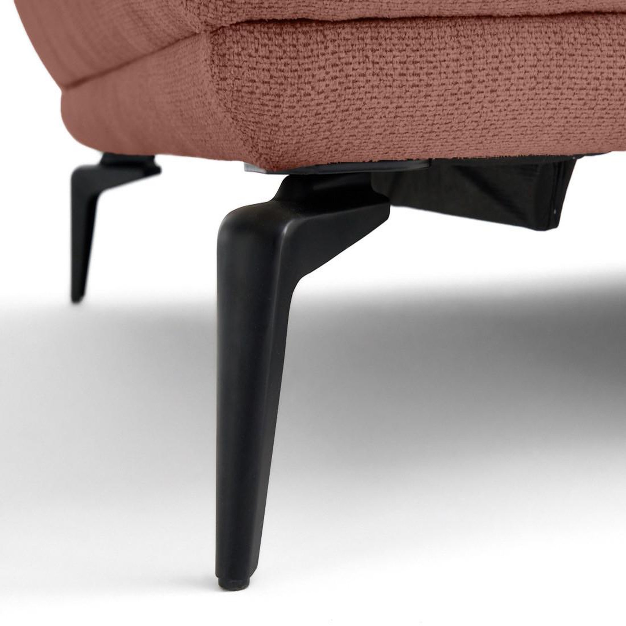Voir la diapositive 6 : LISA DESIGN Arica - canapé droit 2 places en tissu texturé