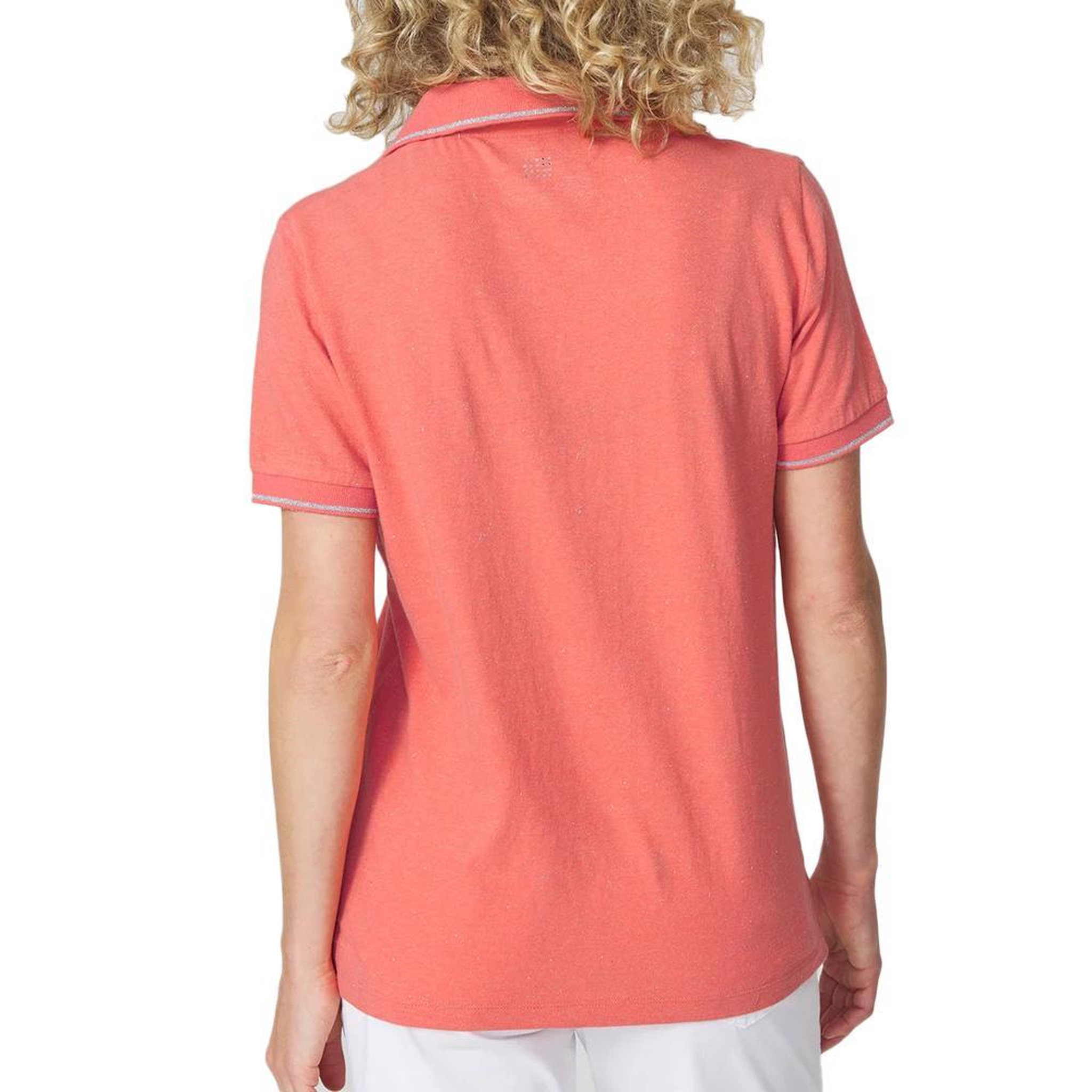 Voir la diapositive 2 : TBS Polo Corail Femme TBS ADINAPOL
