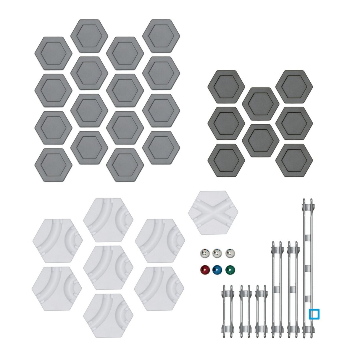 RAVENSBURGER Jeu de construction GraviTrax Set d'extension Trax Rails