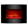 Voir la diapositive 1 : CECOTEC Cheminée murale électrique décorative Cecotec Warm 2200 Curved Flames 1000 - 2000 W