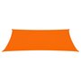 VIDAXL Voile de parasol Tissu Oxford rectangulaire 2x5 m Orange