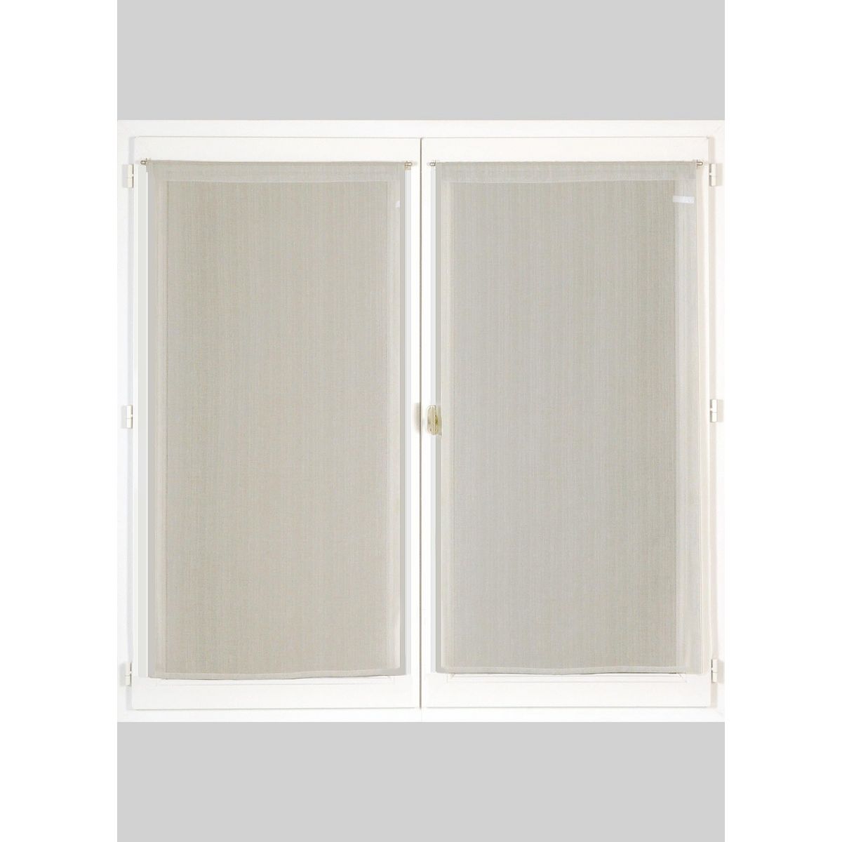 Paire de vitrages fantaisie Etamine