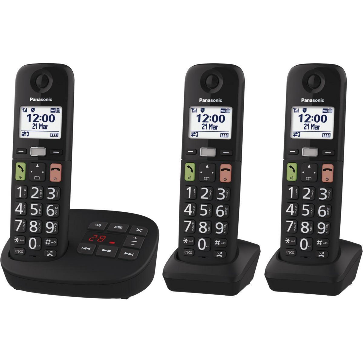 PANASONIC Téléphone sans fil KX-TGU133EXB