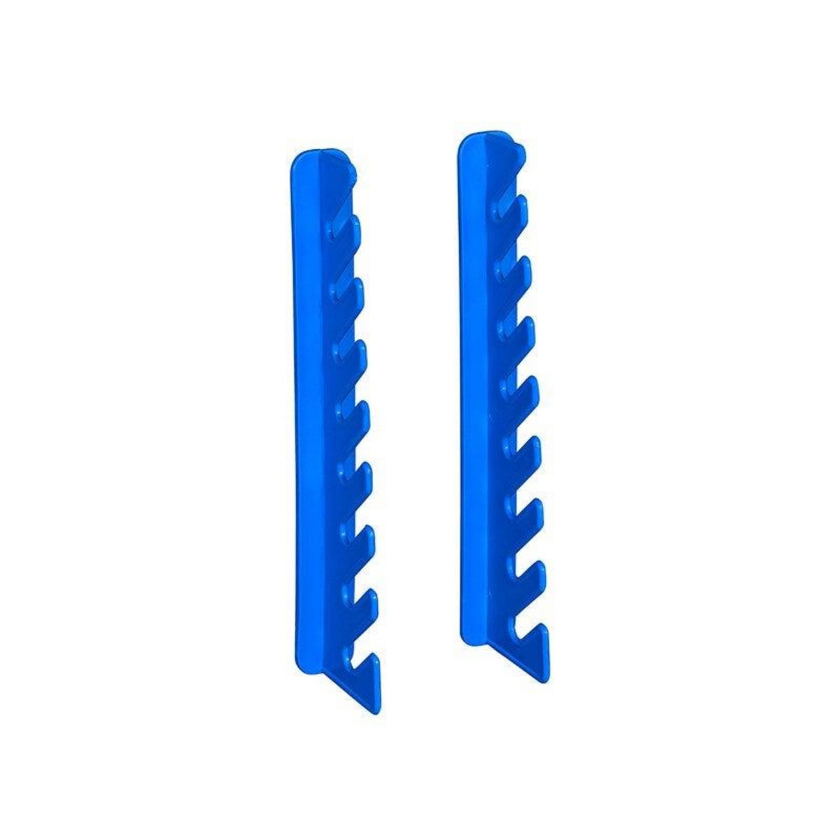 CENTRALE BRICO Ratelier 8 clés pour panneau mural jaune, l.17.3 x H.21 x P.2.5 cm