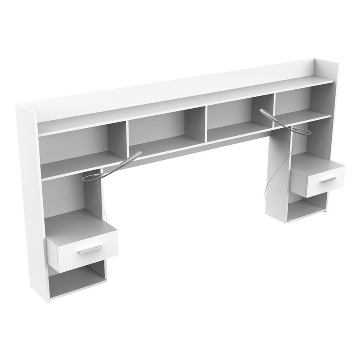 Environnement de lit LIMA + liseuses+2 chevets