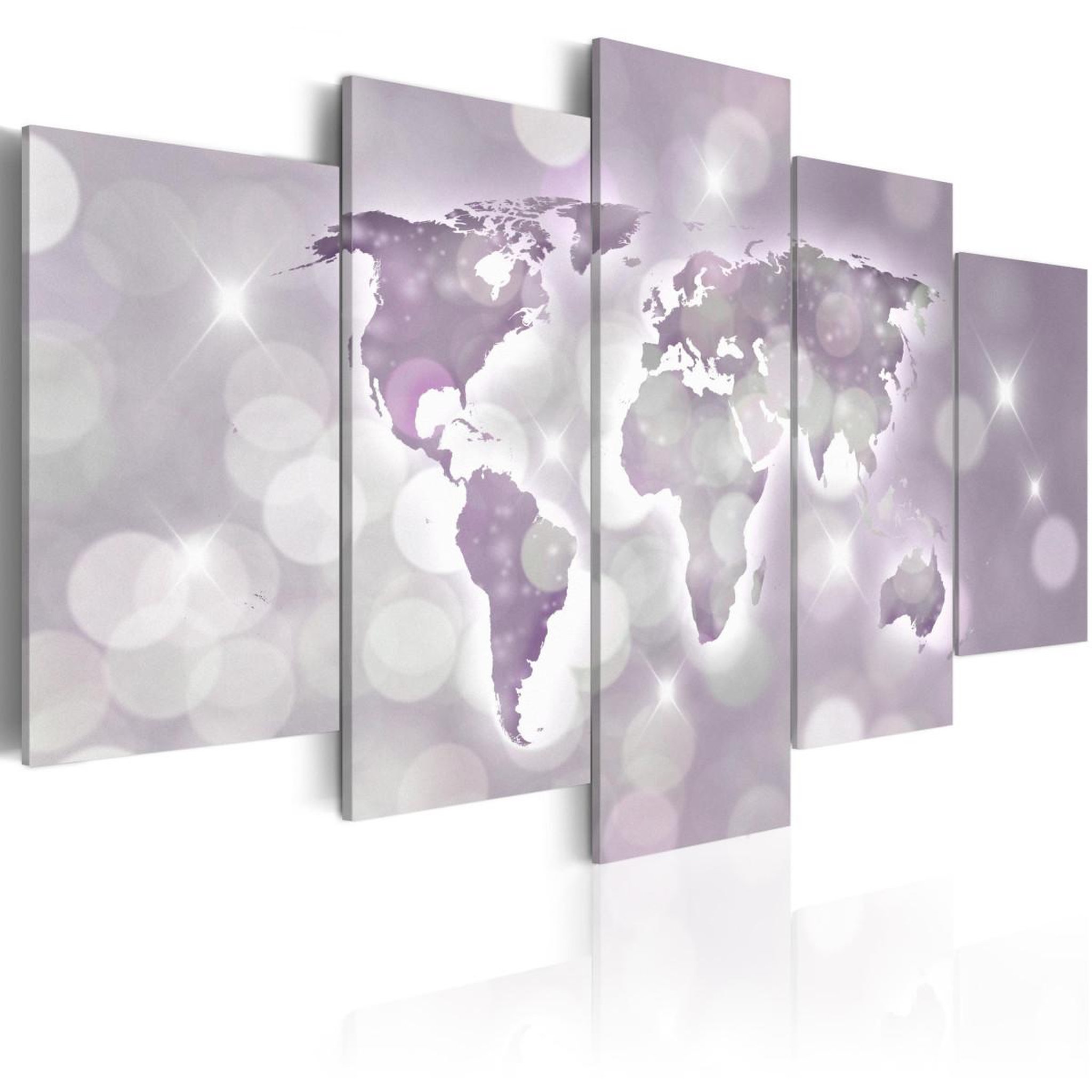 Paris Prix Tableau imprimé  amethyst world. Coloris disponibles : Multicolore