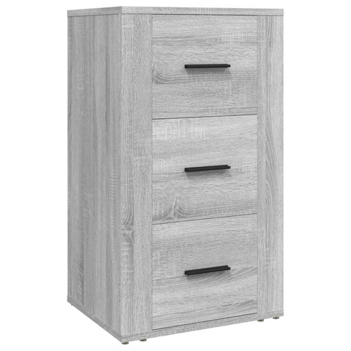 VIDAXL Buffet Sonoma gris 40x33x70 cm Bois d'ingenierie