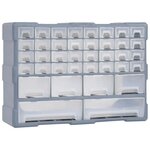 VIDAXL Organisateur multi-tiroirs avec 38 tiroirs 52x16x37,5 cm