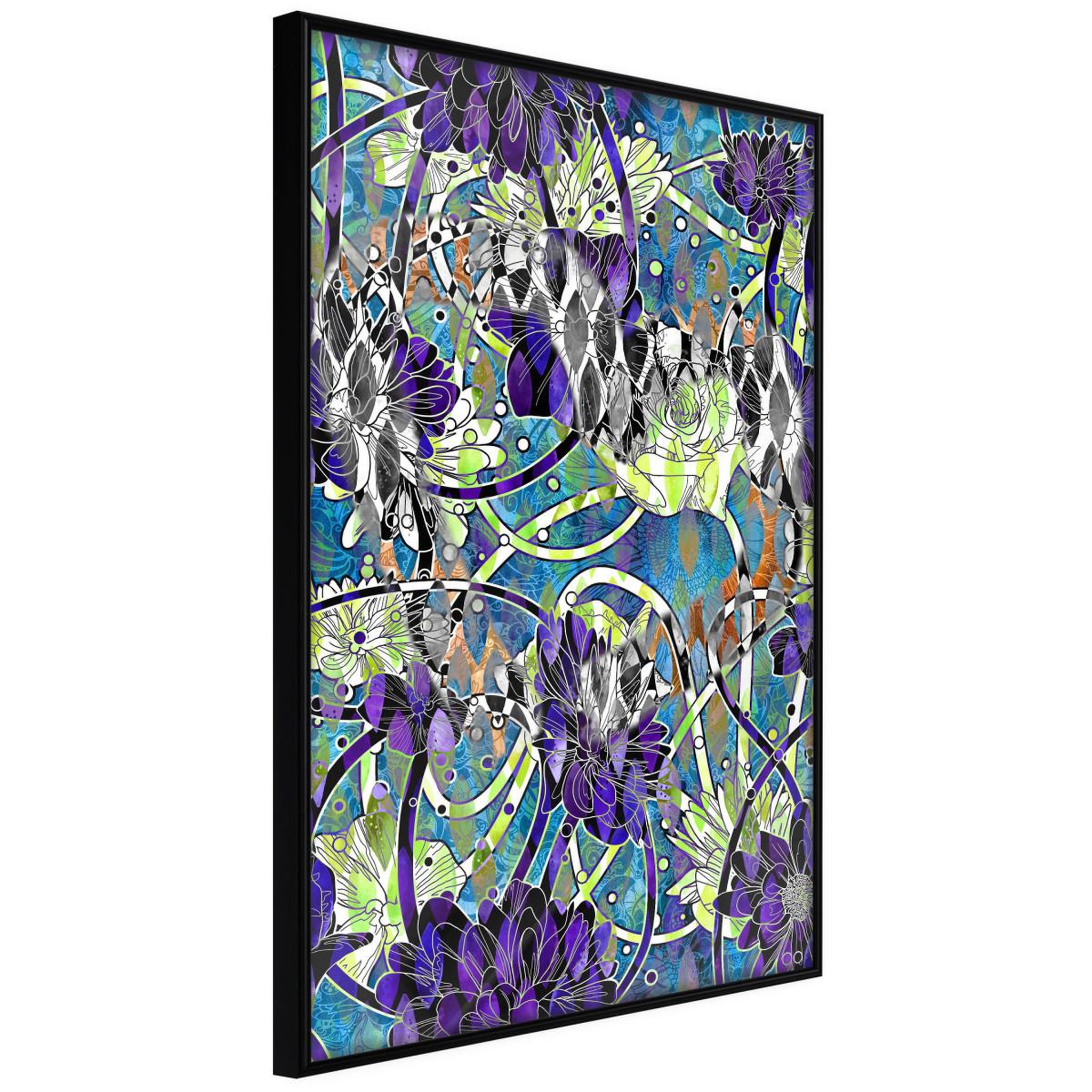 Paris Prix Affiche Murale Encadrée  Modern Arabesque