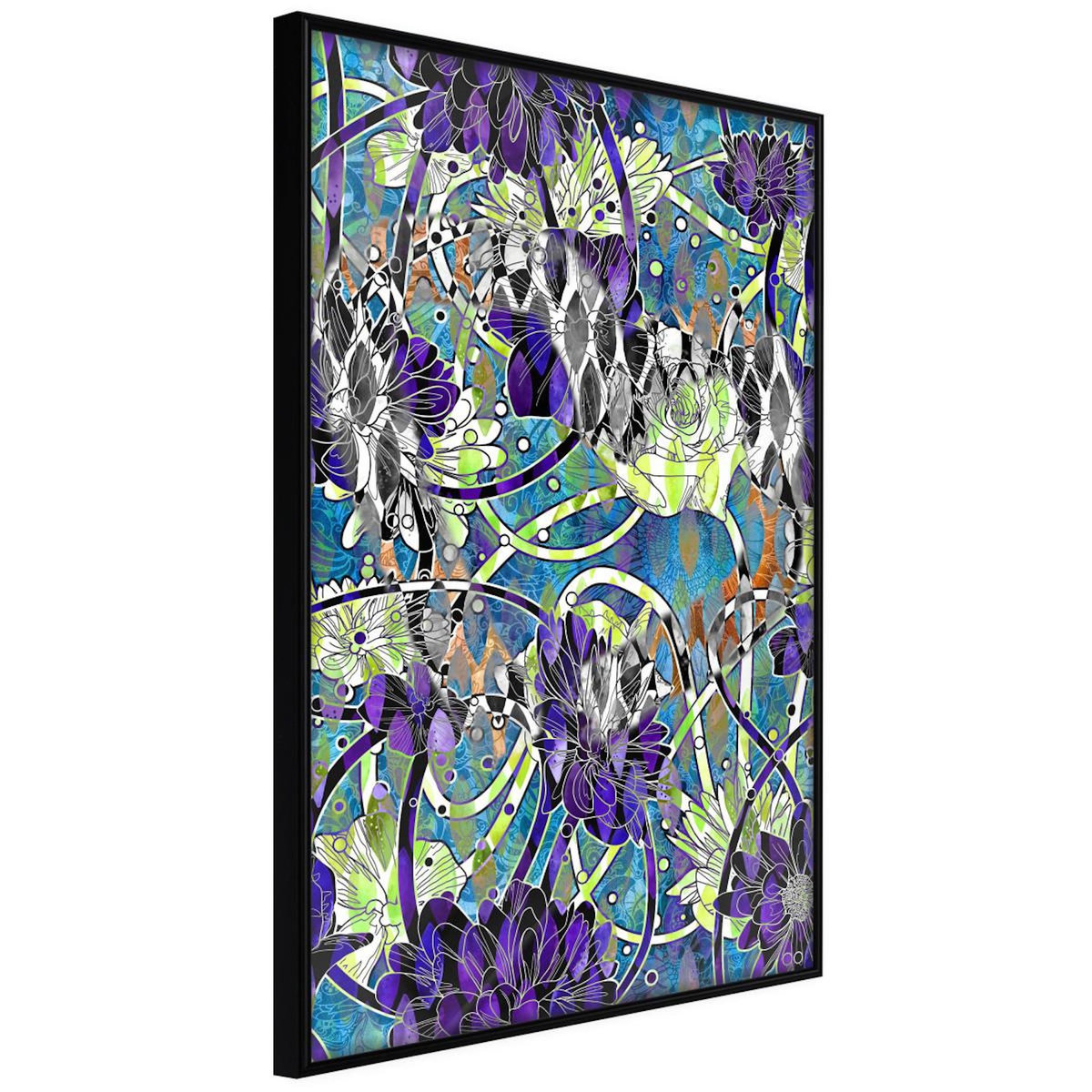 Paris Prix Affiche Murale Encadrée  Modern Arabesque