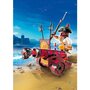 PLAYMOBIL 6163 Pirate avec canon rouge