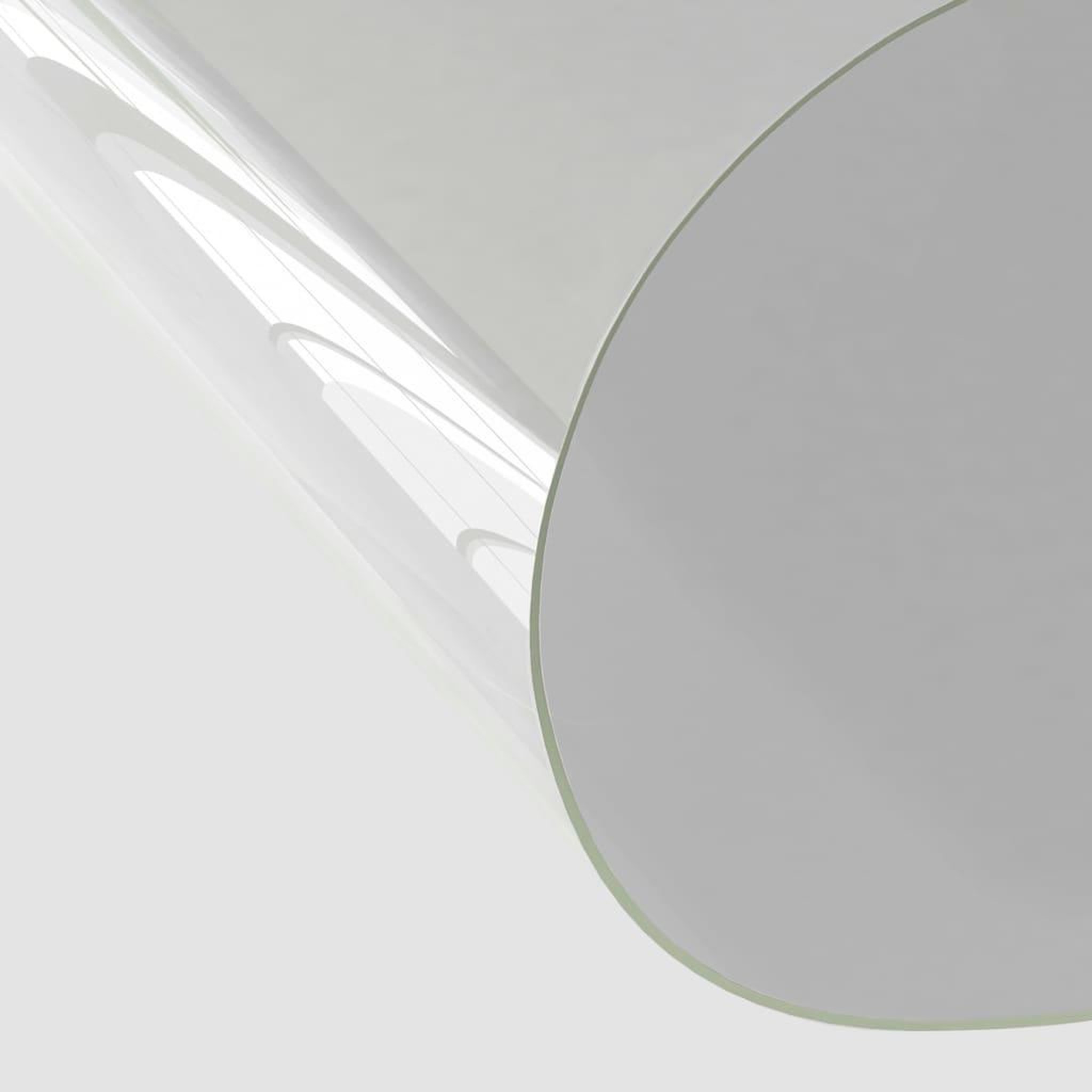 Voir la diapositive 5 : VIDAXL Protecteur de table transparent 100x90 cm 2 mm PVC
