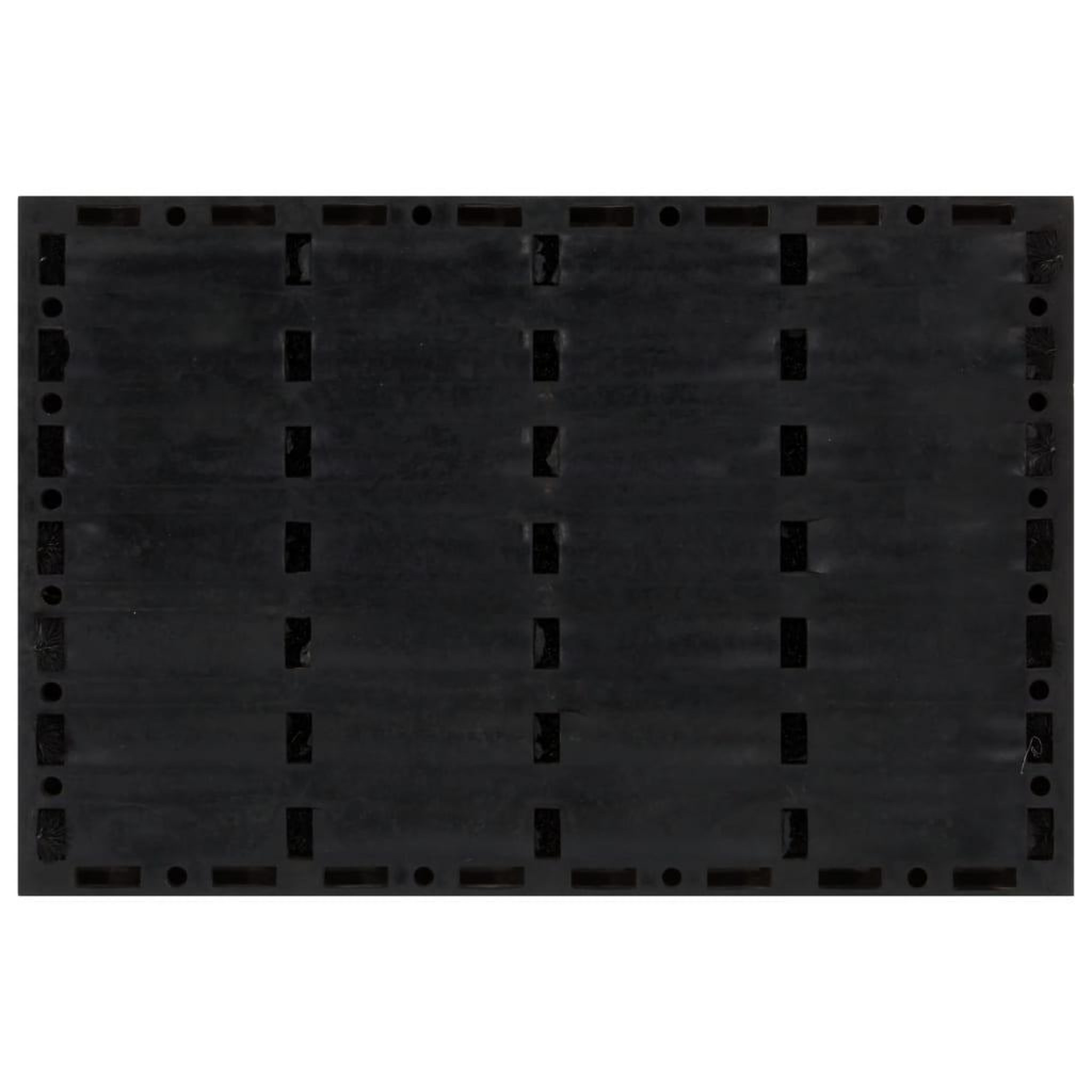Voir la diapositive 3 : VIDAXL Paillasson rectangulaire 40x60 cm caoutchouc et fibre de coco